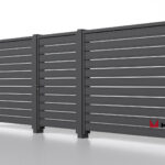 Планкен для забора 120 mm RAL 7024 – покрытие порошковое, толщина 0,45 мм в Челябинске  | фото 5
